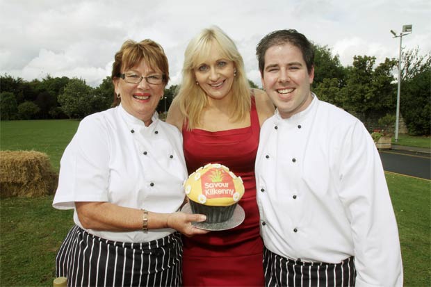 Anne Neary (left) pictued with Miriam O'Callaghan and Edward Hayden