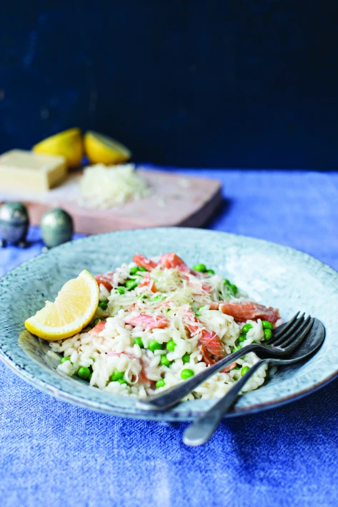 Smoked Trout Risotto